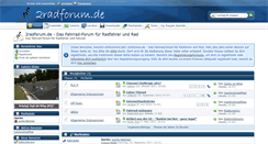 Desktop Screenshot of 2radforum.de